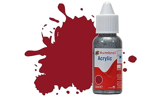 Humbrol Peinture Acrylique, NO20 Crimson -, 14 ml (Lot de 1) - Jouets & Jeux Amazon France à 2.77€