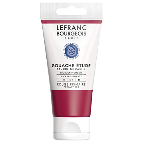 Lefranc Bourgeois Tempera Studio 80 ml - Rosso - Bon plan à 4.90€