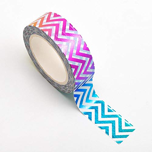 Italian Options Chevron Rainbow Foil Adhesive Washi Tape... - Auto & Moto Amazon Royaume-Uni à 1.76€