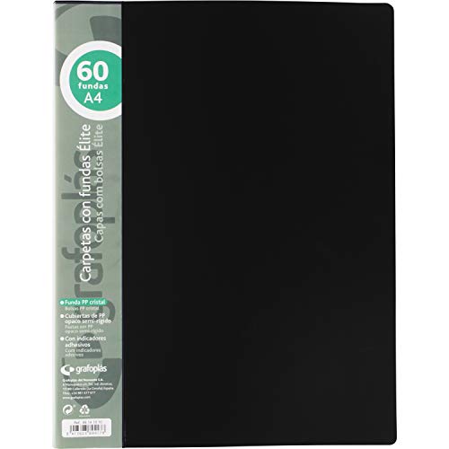 Grafoplás 98141310 Élite Cartelline con Buste, 60 Copertine... - Réduction -75% à 11.15€