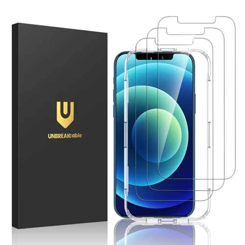 UNBREAKcable Verre Trempé pour iPhone 12/12 Pro, Dureté 9H... en promo sur Amazon