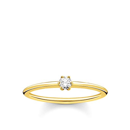 Thomas Sabo Anello da donna in oro con pietra bianca... - Bon plan à 20.30€