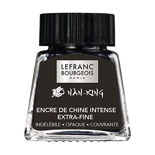 Lefranc Bourgeois Cartouche à Dessin, Noir, 14 ml - Auto & Moto Amazon France à 3.39€