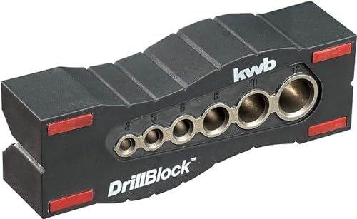 KWB DRILL GUIDE/DRILL JIG Ø 44899 MM DRILLBLOCK FOR PRECISE... - Deal du jour à 12.79€