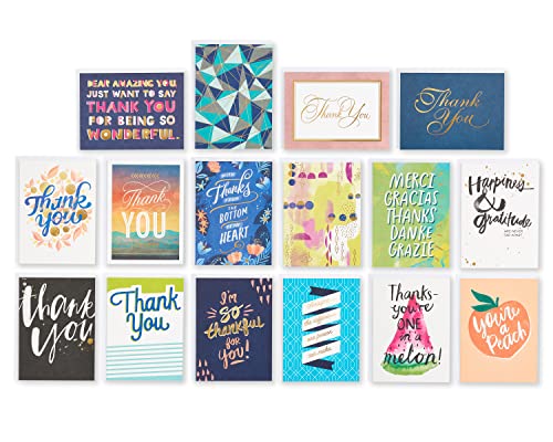 American Greetings Deluxe Thank You Card Bundle (32-Count) - Auto & Motorcycle Amazon UK à 16.72€