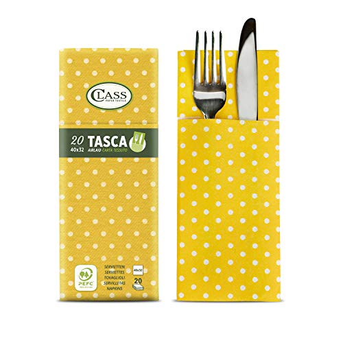 CLASS 10, C4032TA-D075-PEFC Airlaid Tovagliolo Tasca... - Auto & Moto en promo à 2.79€