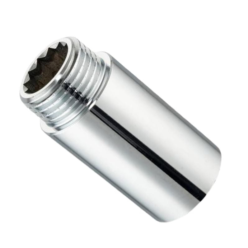 Chrom Fitting aus Messing Hahnverlängerung IG-AG 1/2 Zoll x... - Bricolage & Outils Amazon Allemagne à 1.04€