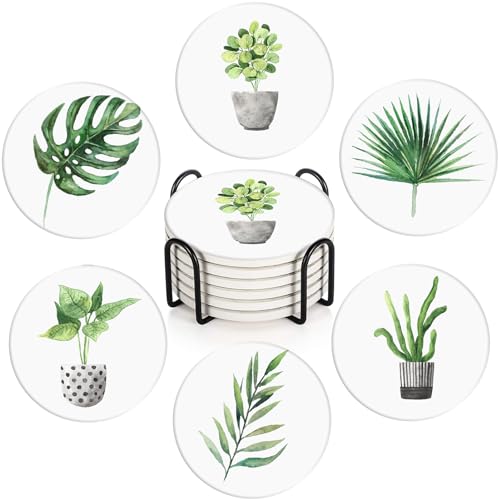 Britimes Untersetzer für Getränke, saugfähig, grüne... - Maison & Cuisine en promo à 11.10€