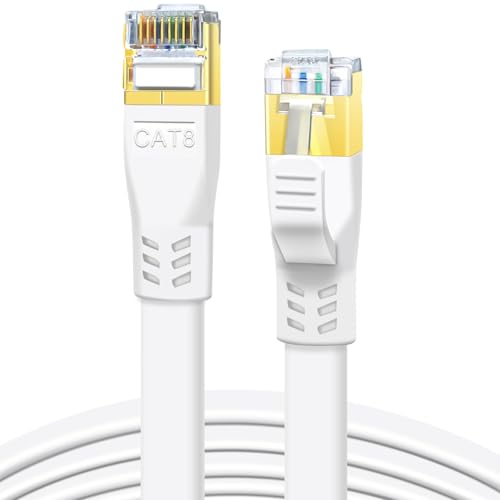DDMALL CAT8 Kabel 2m Hochgeschwindigkeit 40Gbps 2000MHz... - High-Tech & Électronique Amazon Allemagne à 5.94€
