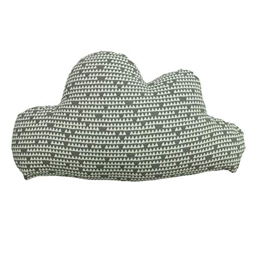 little furn. Printed Cloud - Cojín (23 x 40 cm), Color Gris - Maison & Cuisine en promo à 13.47€
