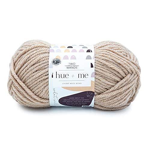 Lion Brand Yarn 617-099 Hue & Me Garn, Acryl, beige, 1... - Loisirs Créatifs Amazon Allemagne à 7.59€