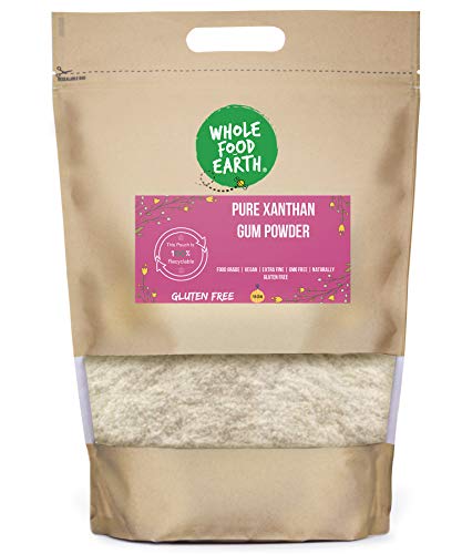 Wholefood Earth Pure Xanthan Gum Powder 500 g | Food Grade... - Amazon Royaume-Uni à 6.87€