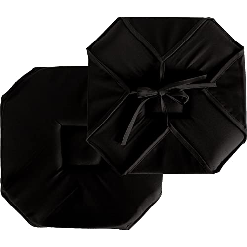 ED ENJOY HOME Galette de Chaise à Rabat, 40x40 cm, Noir... - Sports & Fitness Amazon France à 6.25€
