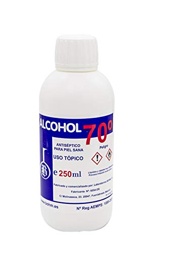 Bohm Alcohol 70º 250 ml - Santé & Bien-être Amazon Espagne à 1.43€