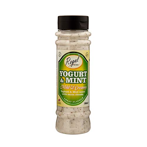 Regal Bakery Yogurt & Mint Sauce 500ml - Sauce Bottle... - Épicerie Amazon Royaume-Uni à 1.49€