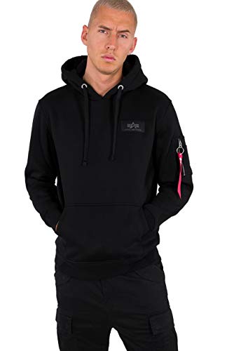 ALPHA INDUSTRIES Back Foil Print Sudadera, Negro... - Auto & Moto Amazon Espagne à 24.90€