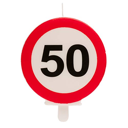 Dekora - Geburtstag Deko Kerze Verbot - Nummer 50... - Maison & Cuisine Amazon Allemagne à 3.60€
