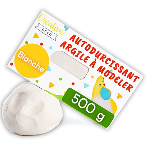 Creative Deco Pate a Modeler Argile Blanche 500g... en promo à 9,95€ (-39%) sur Amazon FR