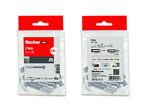 fischer - Anchors Metal Expansion for Concrete, Expansion... - Maison & Cuisine Amazon Royaume-Uni à 15.62€