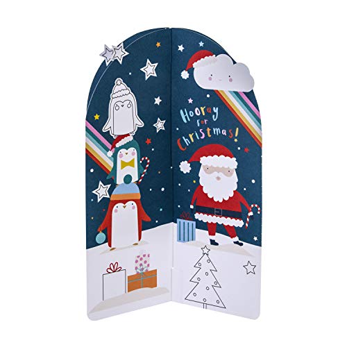 Hallmark Christmas Card for Kids - Make Your Own Festive... - Jouets & Jeux Amazon Royaume-Uni à 1.71€