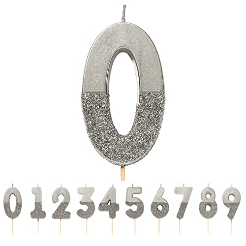 Talking Tables Premium Quality Silver Numeral Number Zero 0... - Maison & Cuisine Amazon Royaume-Uni à 2.11€