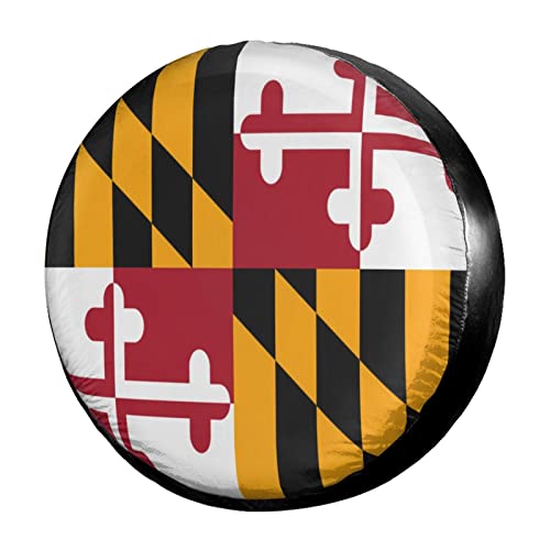 Dujiea Maryland Flag Spare Tire Cover, Universal Wheel Tire... - Amazon Royaume-Uni à 1.20€