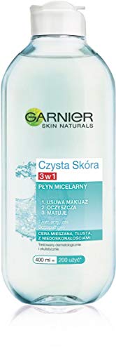Garnier Pure Skin - Liquido micellare 3 in 1, 400 ml - Sports & Fitness en promo à 10.59€