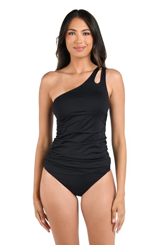La Blanca Island Goddess Tankini, One-Shoulder, mit... - Amazon Allemagne à 19.21€