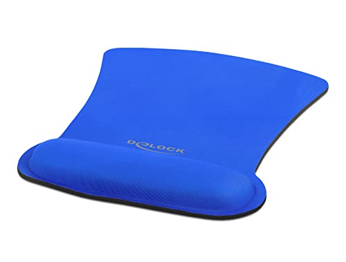 Delock Ergonomic Mouse Mat with Palm Rest Blue 255 x 207 mm - High-Tech & Électronique Amazon Italie à 1.99€