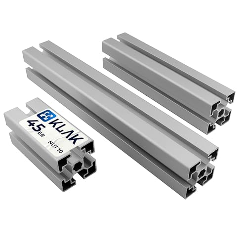 KLAK 45 - Aluprofil 45x45mm Nut 10 Aluminium Systemprofil... - Amazon Allemagne à 2.26€