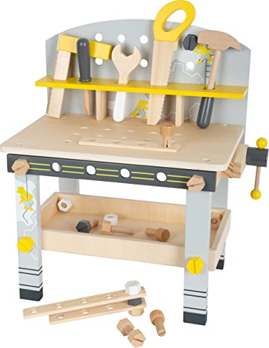 Small Foot Etabli Miniwob Compact en Bois, avec de Nombreux... - Jouets & Jeux Amazon France à 38.22€