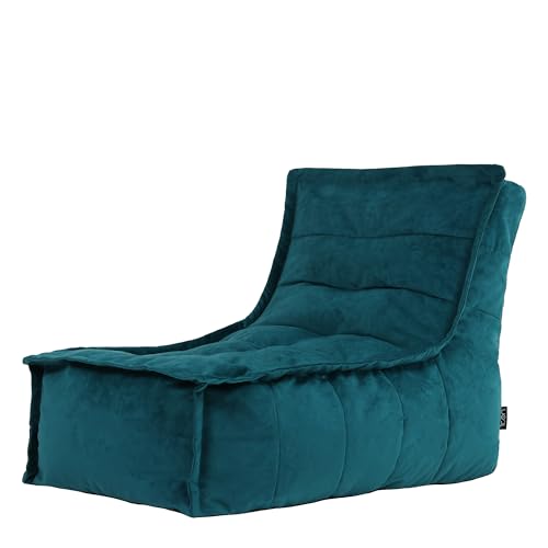 Icon Dolce Sitzsack-Liege für Erwachsene, Blaugrün... - Maison & Cuisine Amazon Allemagne à 79.99€