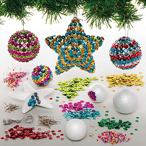 Baker Ross AX383 Kit Di Palline Natalizie Con Paillettes... - Toys & Games Amazon Italy à 18.95€