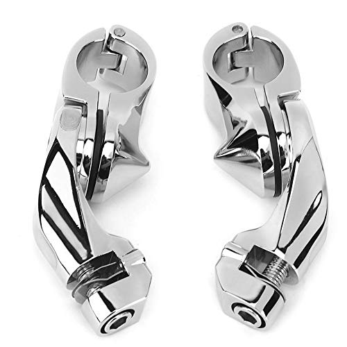Chrom Vordere Fußrasten Paar Kurzwinklige verstellbare... - Auto & Moto Amazon Allemagne à 4.99€