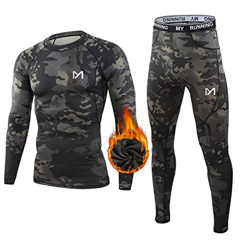 MEETYOO Ensemble de sous-Vêtements Thermiques Homme, Sport... - Sports & Fitness en promo à 22.80€