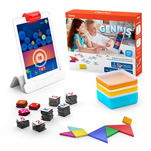 Osmo - Genius Starter Kit pour iPad - 5 jeux éducatifs... - Toys & Games Amazon France à 40.45€