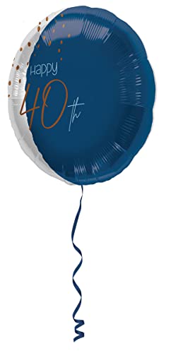 Folat 66740 Folienballon Elegant True Blue 40 Jahre - 45cm - Sports & Fitness Amazon Allemagne à 6.56€