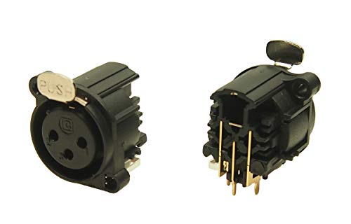 RS PRO Buchse 3-polig PCB XLR-Steckverbinder, 250 V ac - Tech & Electronics Amazon Germany à 5.30€