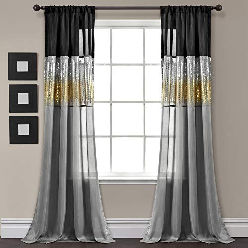 Lush Decor Visillos para Ventanas, Cortina de Cielo... - Home & Kitchen Amazon Spain à 37.17€