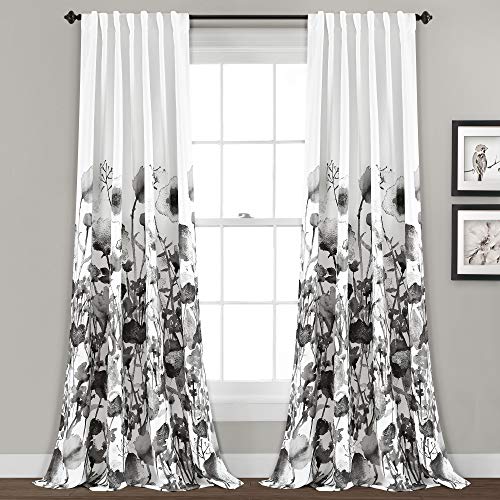 Lush Decor Zuri Flora - Tenda a pannello filtrante per la... - Maison & Cuisine Amazon Italie à 16.51€