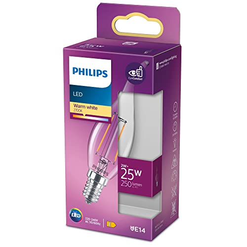 Philips Ampoule Flamme - Philips Ampoule Flamme, 2 W, 25 W... en promo à 1,98€ (-78%) sur Amazon FR
