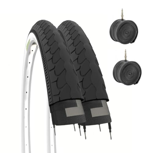 2 pneus 26 x 1 3/8 bianCONERI + 2 Chambres à air vélo... - Sports & Fitness Amazon France à 26.00€