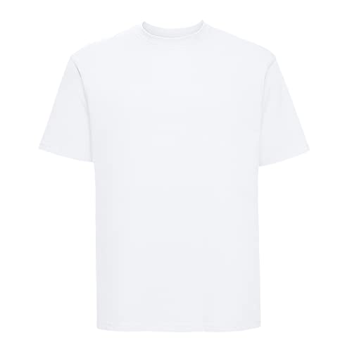 Casual - Camiseta de manga corta para hombre blanco XXL - Mode & Vêtements Amazon Espagne à 2.95€