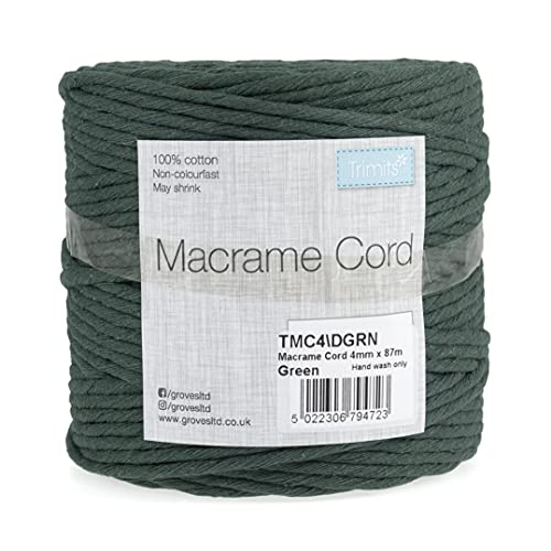 Natural Crafting Cotton Twisted Macramé Cord - High-Tech & Électronique en promo à 9.48€