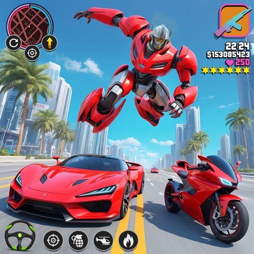 Xtreme Dino Robot 3D: Mech Transformation Battles - Sports & Fitness en promo à 3.99€