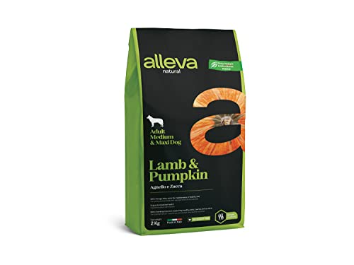 ALLEVA - Alleva Natural Trockenfutter mit Lamm & Kürbis... - Animalerie Amazon Allemagne à 26.42€