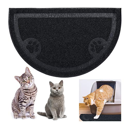 Relaxdays Cat Litter Mat, Hygienic PVC Tray, Dog Feeding... - Pet Supplies Amazon UK à 18.04€