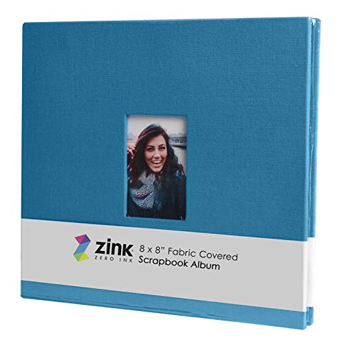 Zink Cloth Covered Scrapbook 8x8â€ Photo Album w/Front... - High-Tech & Électronique Amazon Royaume-Uni à 6.60€