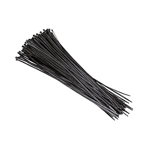 ARTEIN 100 x Nylon Cable Ties (PA6.6) 2.5 x 98 mm Black - Home & Kitchen Amazon UK à 6.09€