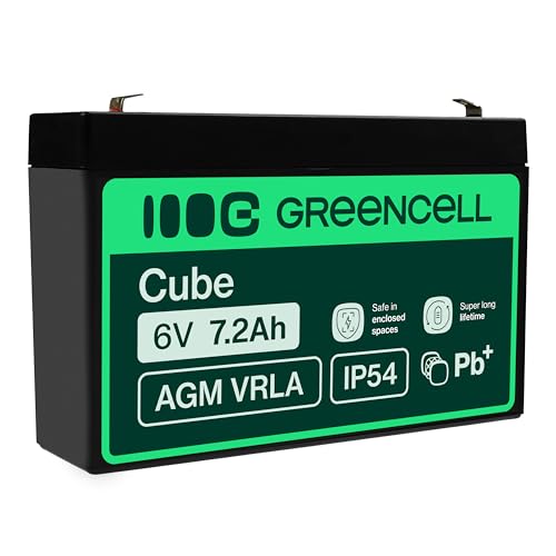 GreenCell® Batteria al piombo AGM 6V 7,2Ah Accumulatore... - Jouets & Jeux Amazon Italie à 11.19€